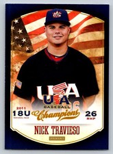 2013 Panini USA Baseball Champions #105 Nick Travieso