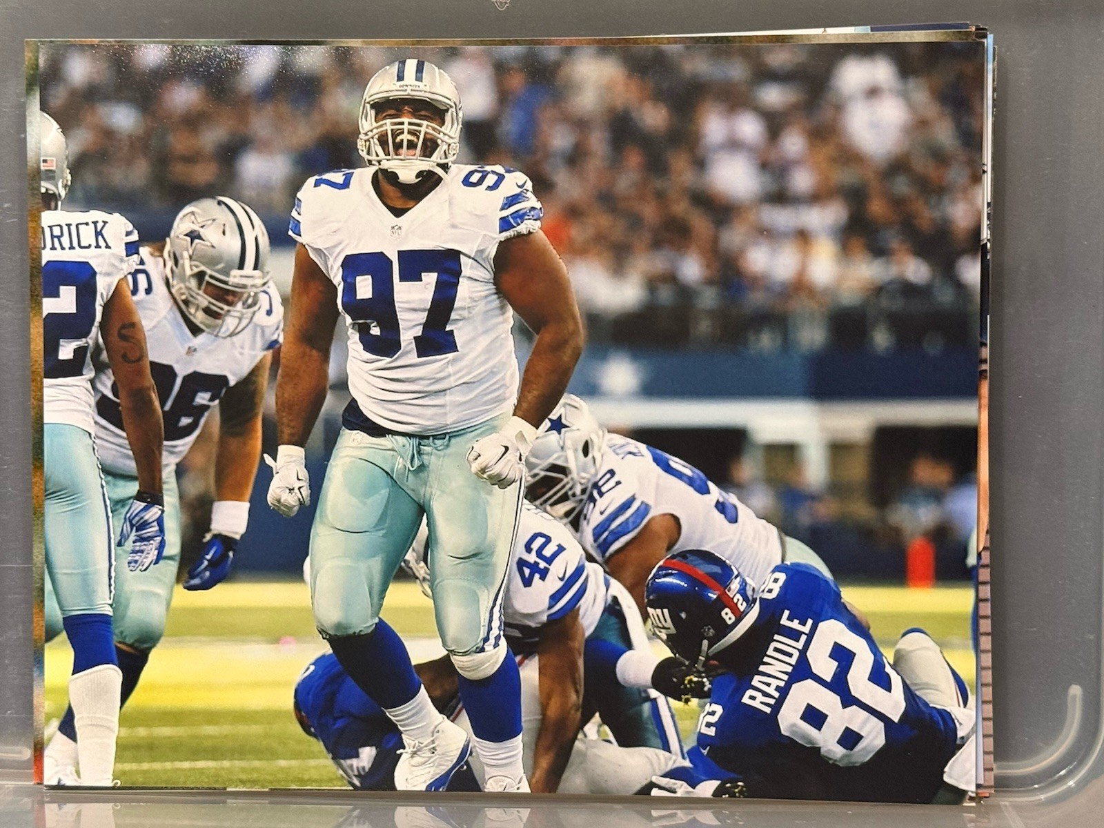 Terrell McClain Dallas Cowboys 8x10 Photo NFL