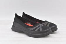 Women's Shoes for Crews Yogi Slip Resistant Casual Slip-on Shoes in Black SIze