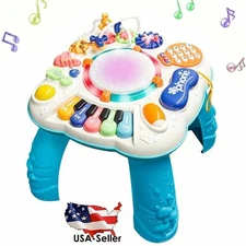Educational & Fun Musical Play Table for Toddlers , Development Activity - US