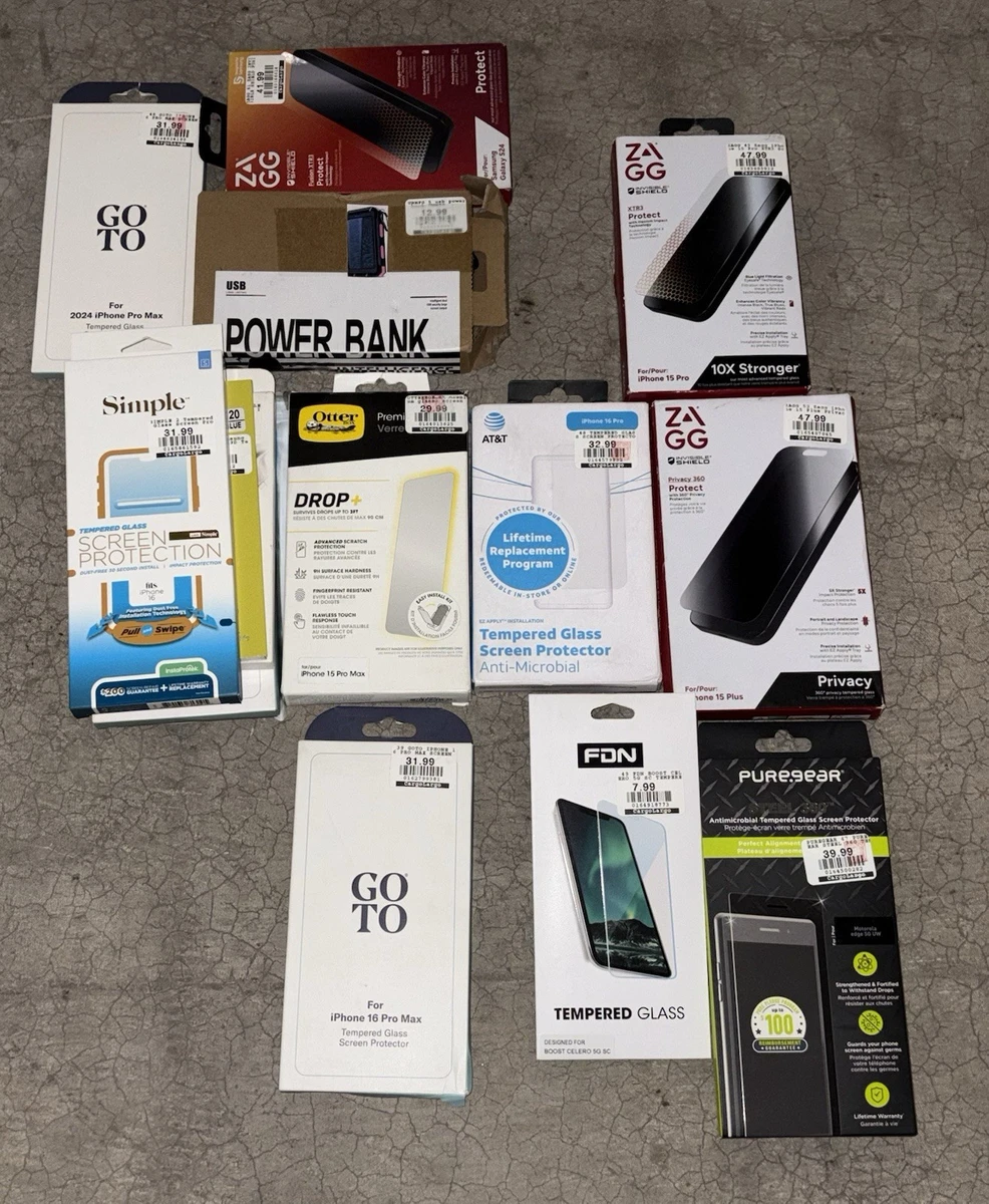 (QTY 42 Items) screen Protectors and more Phone Accessories photo 3