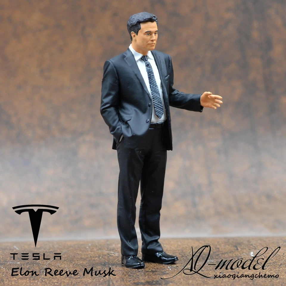 1/18 Figure For Car Model Tesla CEO Elon Musk Gift Ornament without car  - Image 4 of 4