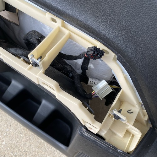 2014-2015 GM Truck Silverado LH Driver Front Door Interior Trim Panel Black OEM - Bild 14 von 22