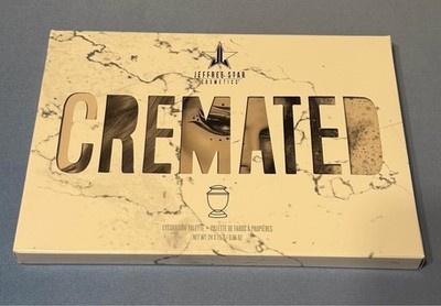 NEW Jeffree Star Cremated Eyeshadow Palette Full Size w/ Cover Cosmetics Makeup