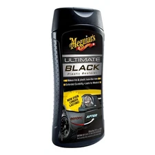 Ultimate Black Plastic Restorer White Liquid Restores Car Shine 12 Oz