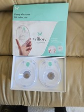 Willow Breast Pump 2 Flanges Size 21mm. Please Note: These are 2 Flanges Only.