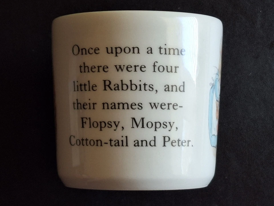 Wedgwood Beatrix Potter Cup Mug Peter Rabbit Frederick Warne England in Box 8 Oz - Image 3 of 4