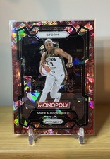 2024 Panini Prizm Monopoly WNBA Nneka Ogwumike Free Parking Cracked Ice 54