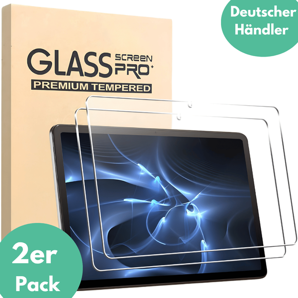 2X Schutzglas FüR Samsung Galaxy Tab S7 Displayschutz Panzerfolie Full Screen 9H-image