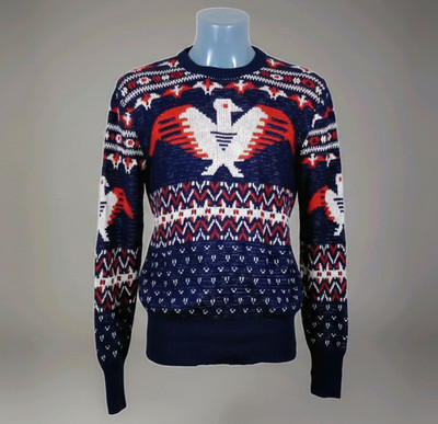 Polo By Ralph Lauren Pullover Herren Fair Isle Aquila Aztec Baumwolle Leinen S