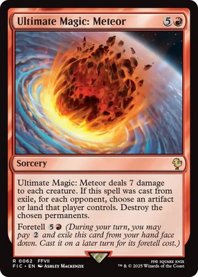MTG Ultimate Magic: Meteor [FINAL FANTASY Commander] Near Mint Magic