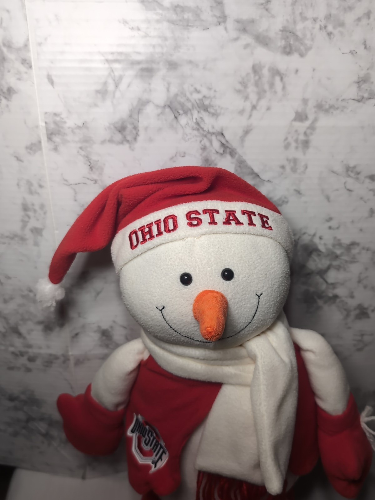 The Memory Company Ohio State Buckeyes 18" Frosty Snowman Mascot