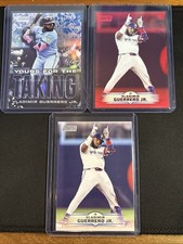 🔥3x Vladimir Guerrero Jr. 2025 Topps Stadium Club Red, Base & Insert (all 3)