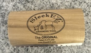SleekEZ 5” Grooming Tool Stainless Steel Deshedding Tool For Dogs, Cats, Horses