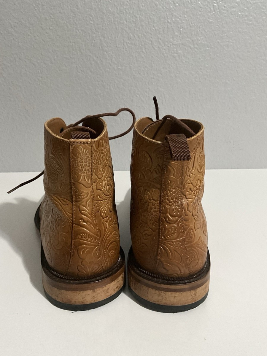 Taft The Paris Boots in Honey Floral Men display picture 1