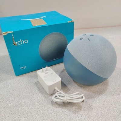 Amazon Echo 4th Gen Bluetooth Smart Speaker L4S3RE Blue - In Box Mint Condition 