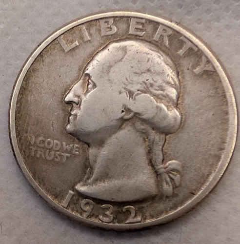 1932-D Washington Quarter Very Fine KEY DATE