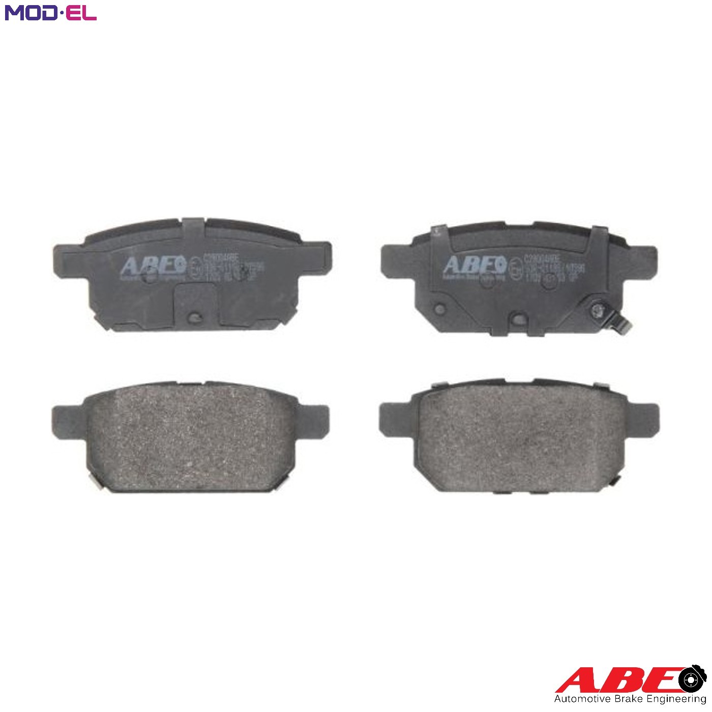 Rear ABE C28004ABE Brake Pad Set, disc brake for SUZUKI - Image 6