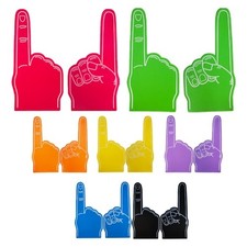 2pcs Gladiators Foam Finger Giant Foam Hands Pointing Finger For Sports Fans