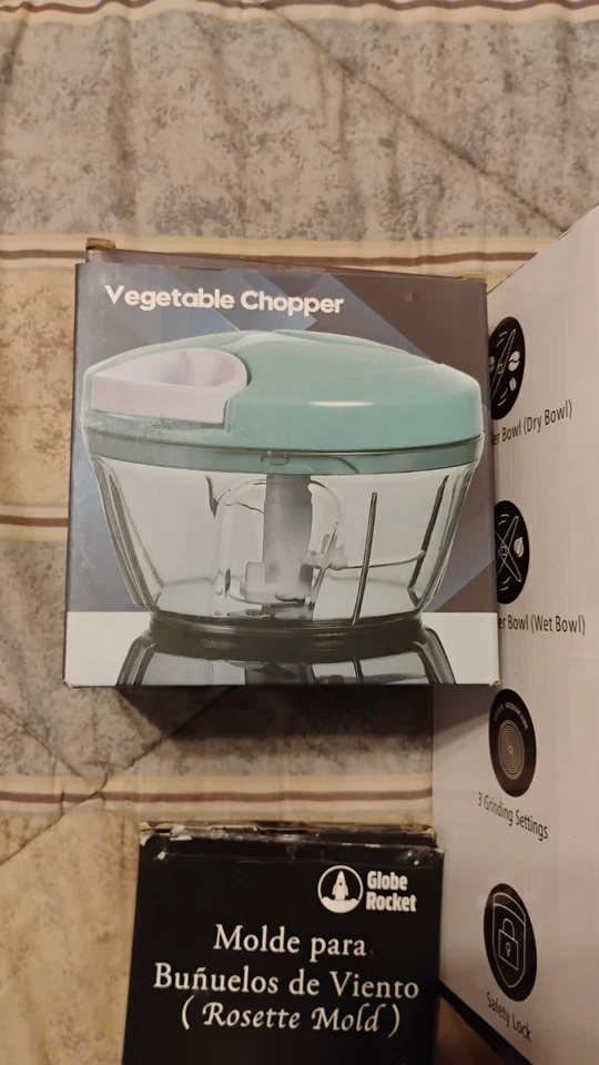 Электрическая кофемолка и специи Secura с измельчителем, ложкой, почтовым держателем, чайником - Изображение 2 из 4