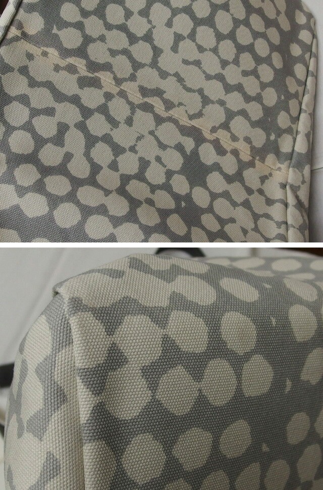 Bottega Veneta Vashé Bubble Print Tote Bag Off-White Light Gray Leather thumbnail 7