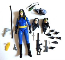 GI Joe Super7 Ultimates Blue Baroness figure 7    Scale Loose and Complete