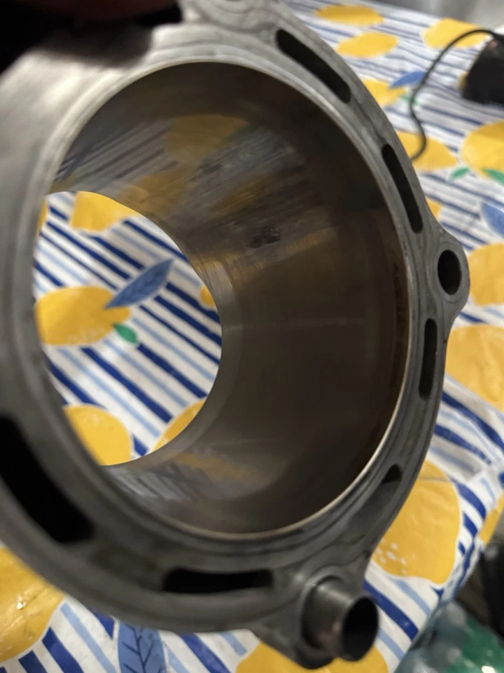 Honda CRF450R CRF450 2003 cilindro diámetro jarra barril extremo superior fabricante de equipos originales bueno Foto 4 de 4