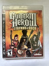 PS3 Guitar Hero 3 III Legends of Rock (PlayStation 3, 2007)