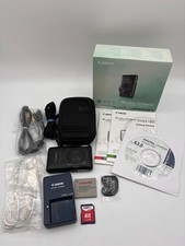 Canon PowerShot SD1400 IS 14.1MP Digital ELPH Camera Black w/4x Zoom Bundle MINT