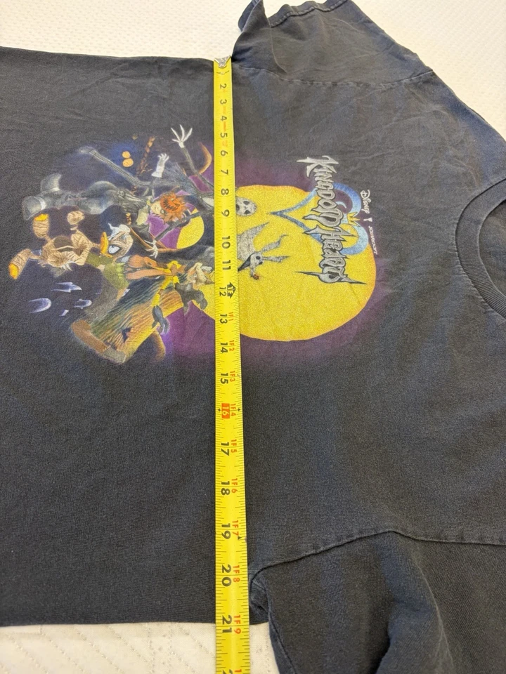 Videojuego Vintage Disney Kingdom Hearts Pesadilla Antes de Navidad 2002 Desteñido L Foto 4 de 4