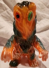 US Seller Charatics 6" HEDORAH 1971 Orange Vinyl Figure w/Damaged Eye Godzilla