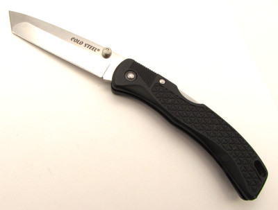 Cold Steel Voyager Tanto Folding Knife Japan 6 3/4'' OAL 3'' Plain Blade Lockback