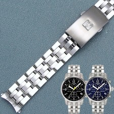 19mm 20mm Stainless Steel Watchband For TISSOT 1853 PRC200 T17 T461 T055 T014