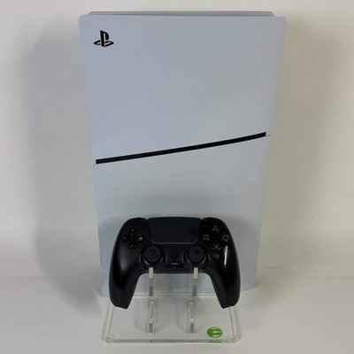 Sony PlayStation 5 Slim Disc PS5 1TB White Console Gaming System CFI-2016
