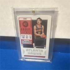Panini 2018-19 Contenders Trae Young Rookie Ticket Swatches Card Hawks RT-TYG