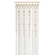 Boho Macrame Window Curtain Room Divider Doorway Curtain 79 x 35 Inches Large...