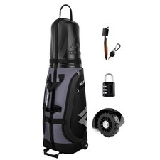 Golf Travel Bags for Airlines with Wheels  ABS Hard Case Top, Protect Your C...