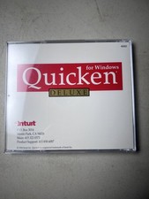 Vintage Intuit Quicken Deluxe for Windows CD 1994 Software