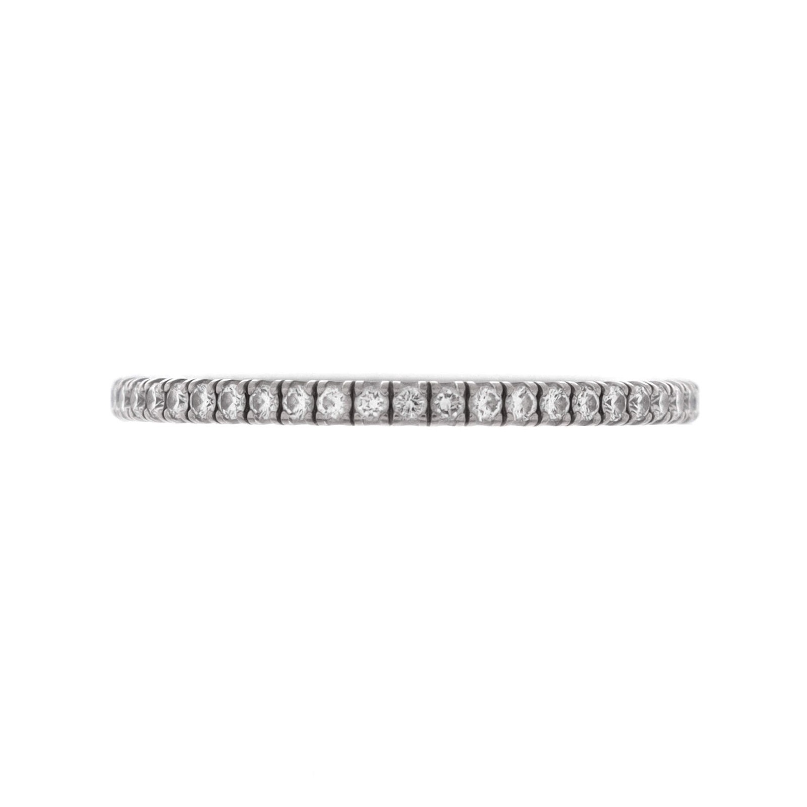 Cartier Etincelle de Cartier 18K White Gold Diamond Eternity Wedding Band-image