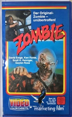 VHS Zombie Marketing Hartbox - Sammlerzustand