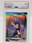 DRAKE MAYE 2024 PANINI PRIZM ROOKIE SILVER PATRIOTS #329 RC PSA 9