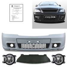 Sport Stoßstange vorne Nebelscheinwerfer klarglas ABE* für Opel für Astra G ALLE