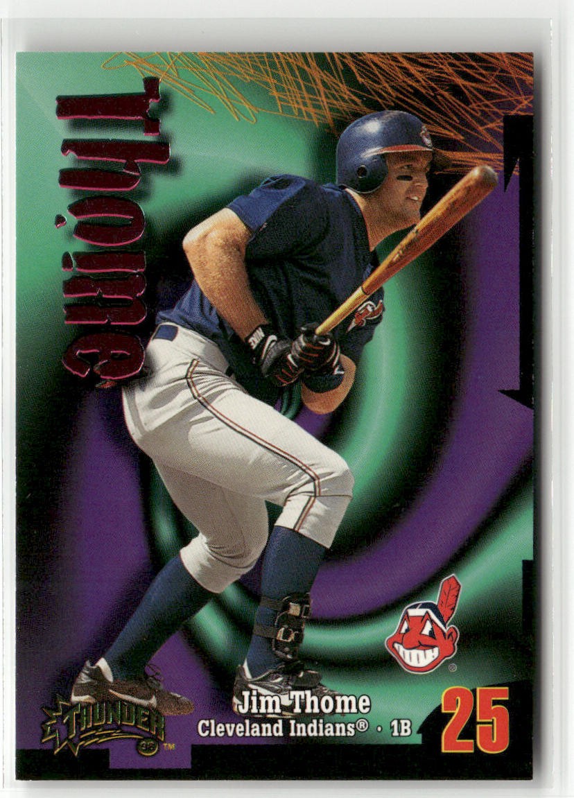 1998 CIRCA THUNDER #153 JIM THOME CLEVELAND INDIANS