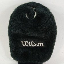 Vintage Wilson 3 Wood Golf Club Head Cover Plush Fuzzy Sock headcover