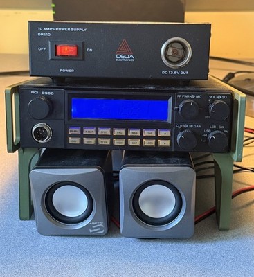 RCI-2950 Amateur Ham Radio Transceiver with Microphone