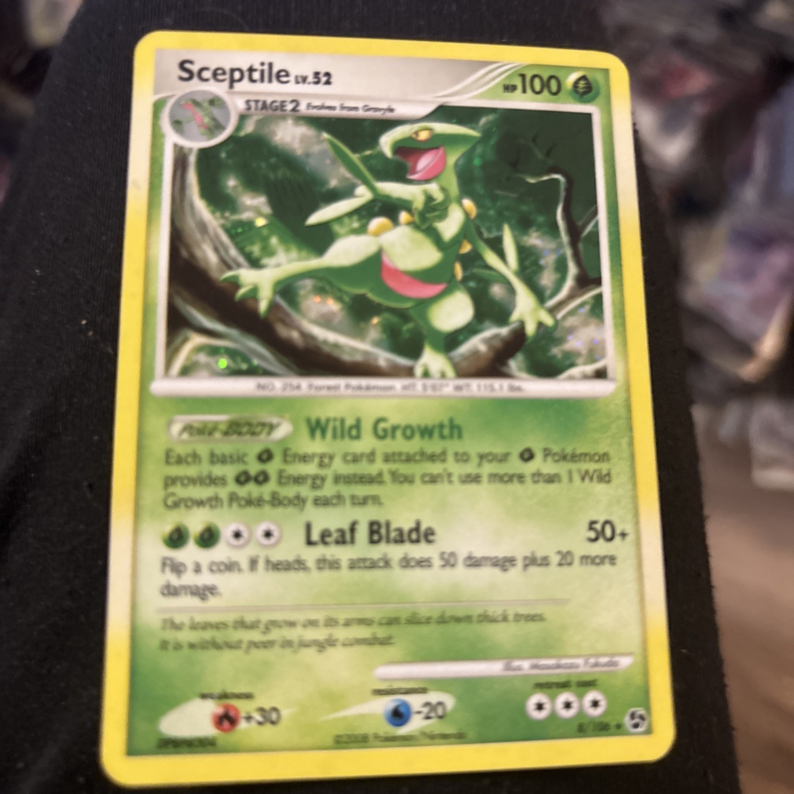 Sceptile Holo Rare Great Encounters 8/106 LP