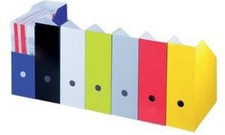 smartboxpro 943144300 - Zeitschriftensammler Deluxe, 265 x 105 x 315 mm, rot