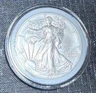 2022 Silver American Eagle Coin 1 Oz .999 US $1 Dollar BU Uncirculated Mint