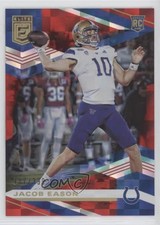 2020 Panini Donruss Elite Rookies Red 187/399 Jacob Eason #106 0l8