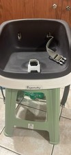Ingenuity SmartClean Toddler Booster Seat for Dining Table with 3-Point Harness
